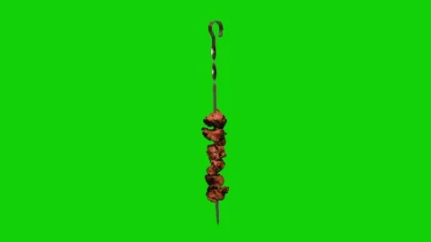 Meat animation on chroma key background 库存影片 332997310