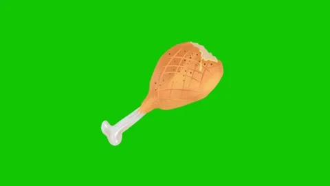 Meat Animation Motion Graphics Loop 스톡 동영상 341541762