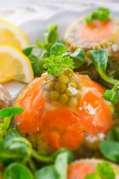 Meat aspic Stock Photos