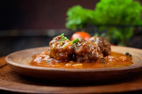 Meat balls Stock Photos