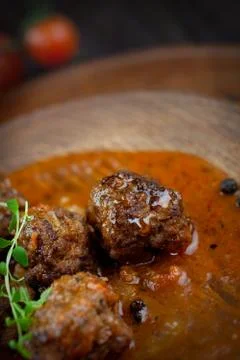 Meat balls Stock Photos