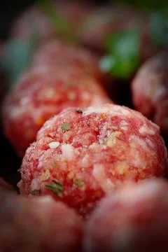 Meat balls Stock Photos