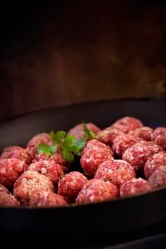Meat balls Stock Photos