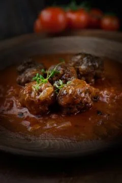 Meat balls Stock Photos
