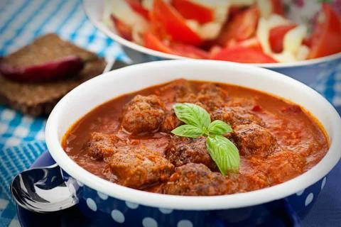 Meat balls Stock Photos