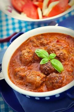 Meat balls Stock Photos