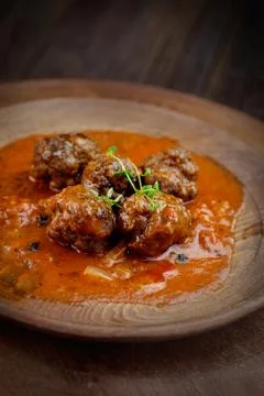 Meat balls Stock Photos