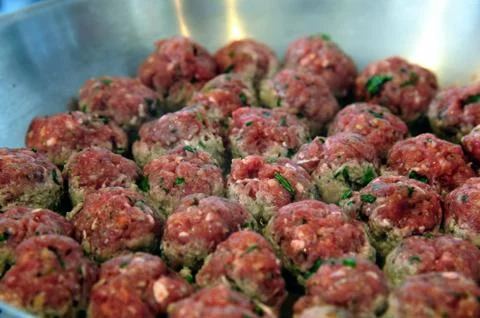 Meat Balls 스톡 사진