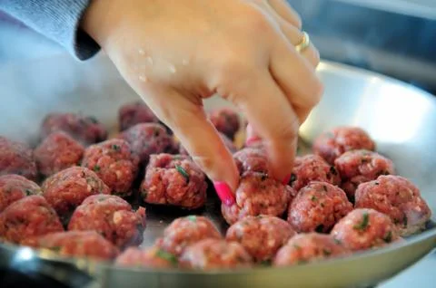 Meat Balls Stock-Fotos