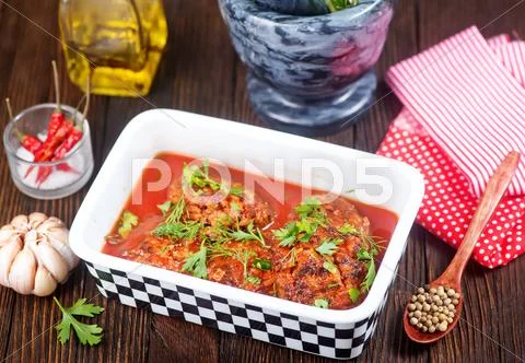 Meat balls Stock Photos