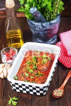 Meat balls Stock Photos