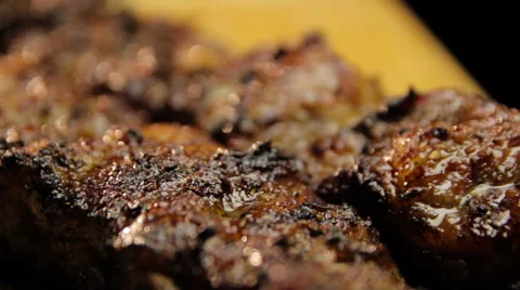 Meat barbecue Stock Footage 68030839