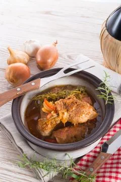 Meat beefs olive Stock Photos