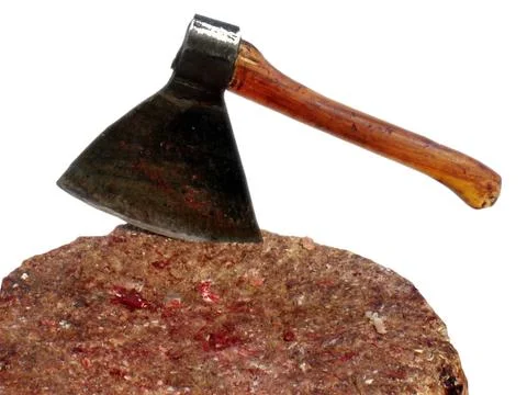 A meat cleaver Stock Photos