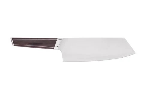 Meat cleaver on white background Stock Photos