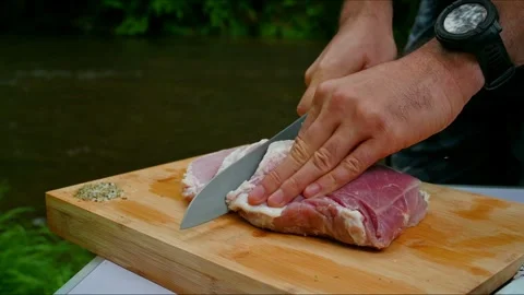 Meat consumption - concept. Stock Footage 276901144