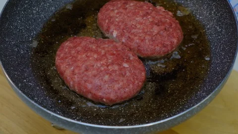 Meat cutlets Stock-Footage 124727636