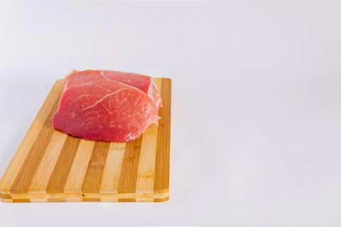 Meat on a cutting board 2 Foto stock