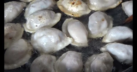 Meat cutting, meat roasting Stock Footage 309006712