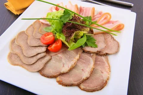 Meat cutting Stock Photos