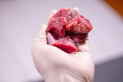 Meat cutting Stock Photos