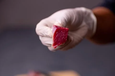 Meat cutting Stock Photos