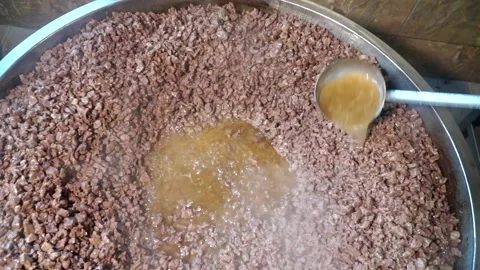 Meat dish Stock Footage 137135534