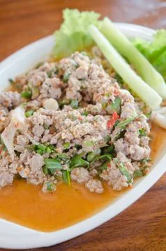 Meat dish Foto stock