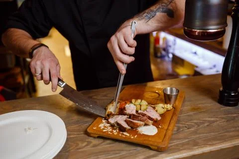 Meat dish Stock-Fotos