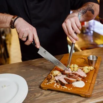 Meat dish Foto stock