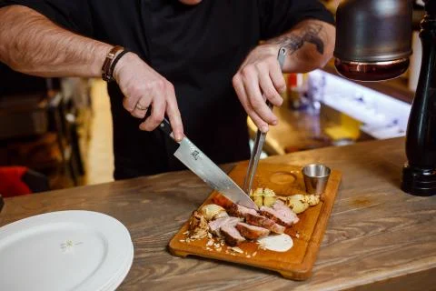 Meat dish Foto stock