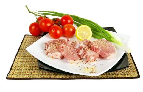 Meat dishes Stock Photos