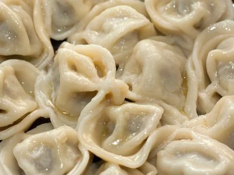 Meat dumpling Stock Photos