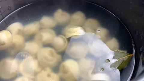 Meat dumplings Stock Footage 116707412