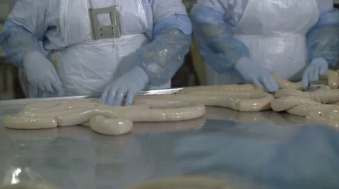 Meat factory Stock Footage 67837851