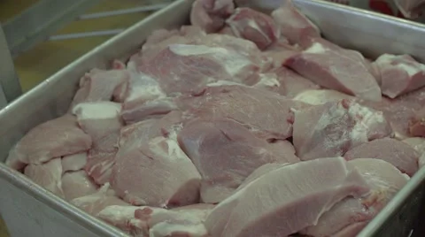 Meat factory Stock Footage 67843717