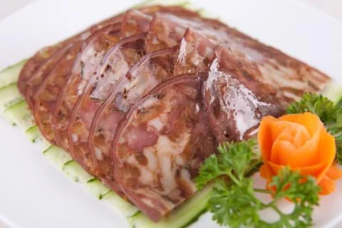 Meat flake Stock Photos