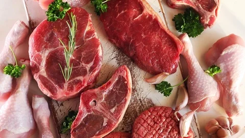 Meat Stock Footage 97380142