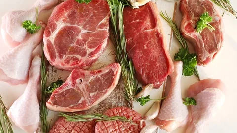 Meat Stock Footage 97380144