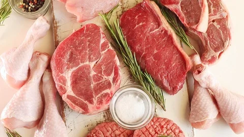 Meat Stock Footage 97732743