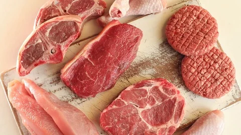 Meat Stock Footage 97732745