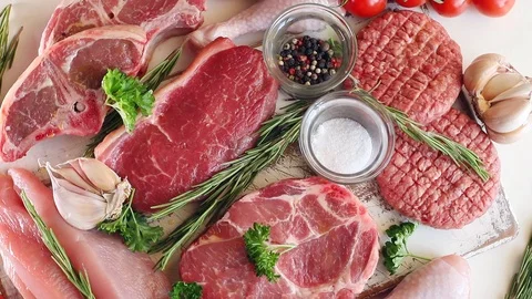 Meat Stock Footage 97732748