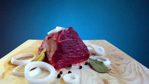 Meat Video stock 132859973