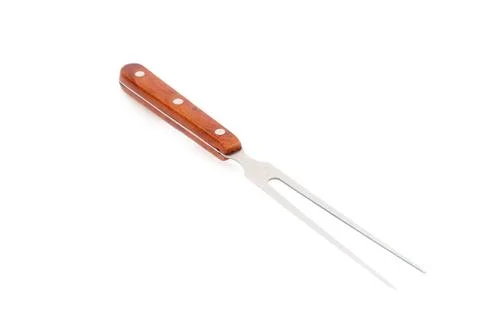 Meat fork isolated Stock Photos
