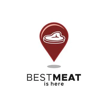 Meat GPS Stock Illustration
