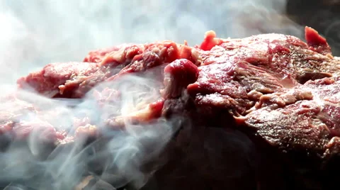 Meat &amp; grill 08 Vídeos de archivo 27800294