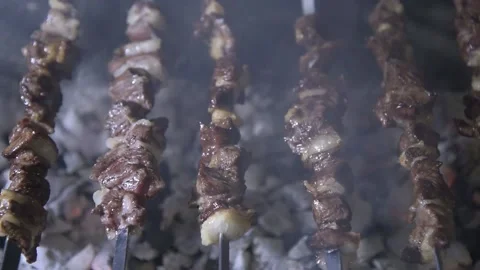 Meat Grills Stock Footage 169044609