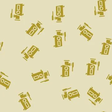 Meat grinder chopper glyph vector seamless pattern Stock Illustration