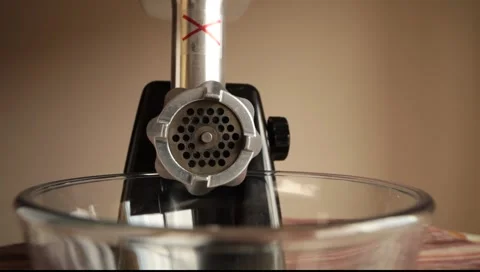 Meat grinder 스톡 동영상 4744808