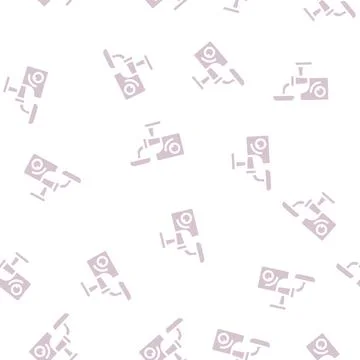 Meat grinder glyph icon vector symbol illustration Stock Illustration
